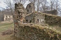Zřícenina hradu Vikštejn a krásy i památky v jejím okolí