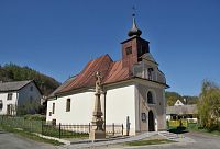 Bušín - kaple Panny Marie Bolestné