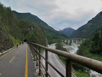 Julské Alpy na kole aneb cesta z hor k moři 3 (po cyklotrase Alpe Adria do Venzone)