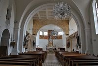 Jablunkov  - interiér kostela Božího těla