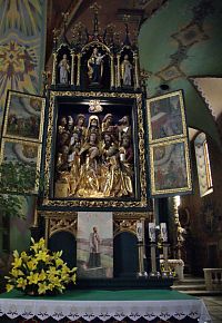 pozdně gotický oltář