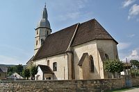 Koceľovce – evangelický kostel (kostel sv. Bartoloměje, kostol Evanjelickej cirkvi a.v.)