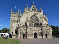 katedrála v Exeteru