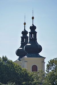 věže klášterního kostela