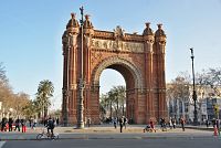 Barcelona - Vítězný oblouk  (Arc de Triomf, Arco de Triunfo)