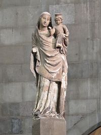 socha Santa Maria del Pi.