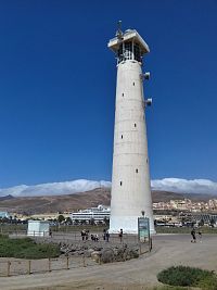 Morro Jable na ostrově Fuerteventura - maják  (Faro)