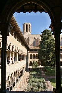 Barcelona – klášter Panny Marie v Pedralbes  (Real monasterio de Pedralbes, Monestir de Santa Maria)