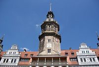 Drážďany (Dresden) - zámecká věž Hausmannsturm