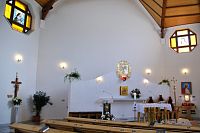 interiér poutního kostela