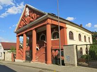 bývalá kubistická Nová synagoga v Milevsku