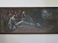 obraz Kladení Krista do hrobu z roku 1635