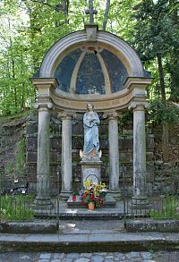 Jiřetín pod Jedlovou - kaple Panny Marie