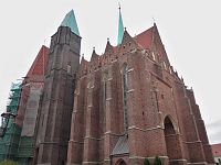 Wroclaw (Vratislav) – kostel sv. Kříže a sv. Bartoloměje (Kolegiata Świętego Krzyża i św. Bartłomieja)