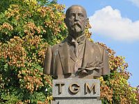Chrudim – busta T.G. Masaryka