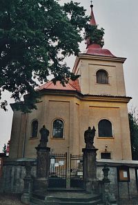Homol - kostel Bolestné Panny Marie