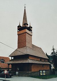 Blansko - dřevěný kostel sv. Paraskivy