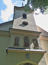 poutní kostel na Mariánské hoře