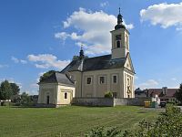 Žichlínek - kostel Narození sv. Jana Křtitele
