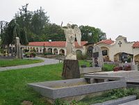hřbitovní areál