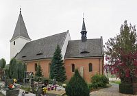 Staré Prachatice - hřbitovní kostel sv. Petra a Pavla