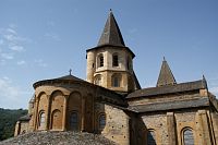Conques – opatství a kostel sv. Foy  (Abbatiale Sainte-Foy)