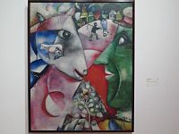 na výstavě Marca Chagalla