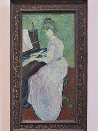 Vincent van Gogh - Marguerite Gachet hrající na piano