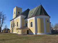 Újezd (u Uničova) - kostel sv. Jana Křtitele