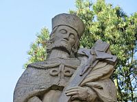 Lázy (Městečko Trnávka) - socha sv. Jana Nepomuckého