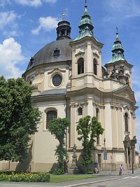 Kroměříž - kostel sv. Jana Křtitele, barokní klenot Moravy