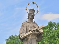 Kroměříž – nejmladší socha sv. Jana Nepomuckého ve městě