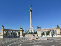 Budapešť - Památník tisíciletí  (Budapest - Millenniumi emlékmű)