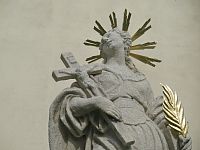 Podivín – socha sv. Tekly