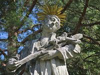 Vrbice - socha sv. Aloise