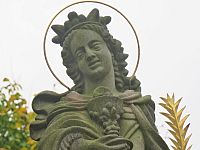 detail sv. Barbory