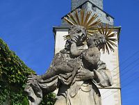 Kurdějov - socha sv. Antonína Paduánského