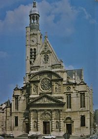Paříž – kostel sv. Štěpána  (Paris - Église Saint-Étienne-du-Mont)