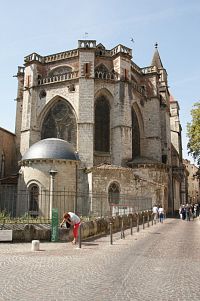 Cahors - katedrála sv. Štěpána II.; popis  (description de la cathédrale Saint-Étienne)