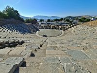 Bodrum – antické divadlo v Halikarnasu  (Antik Tiyatrosu)