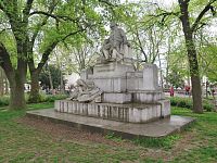 Vídeň – pomník Johannese Brahmse  (Wien - Johannes Brahms Denkmal)