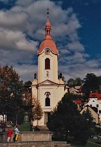 Štramberk - kostel sv. Jana Nepomuckého
