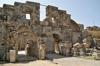 Side – římské Lázně Agory  (Agora Hamamı)