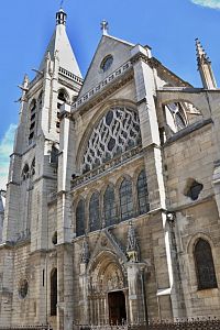 Paříž – kostel sv. Severina  (Paris -  Église Saint-Séverin)