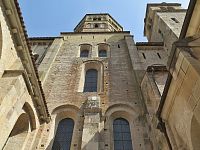 Cluny – klášterní kostel Cluny III, někdejší největší křesťanský kostel světa  (l'abbatiale Cluny III)