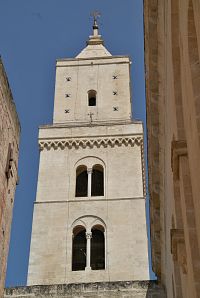 horní část zvonice