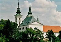 Vranov (u Brna) – poutní kostel Narození Panny Marie