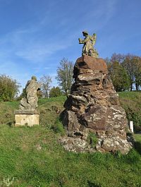 sousoší Kristus na hoře Olivetské