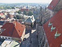 pohled ze zvonice