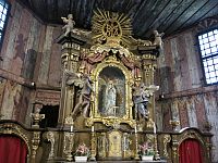 dřevěný kostel Panny Marie